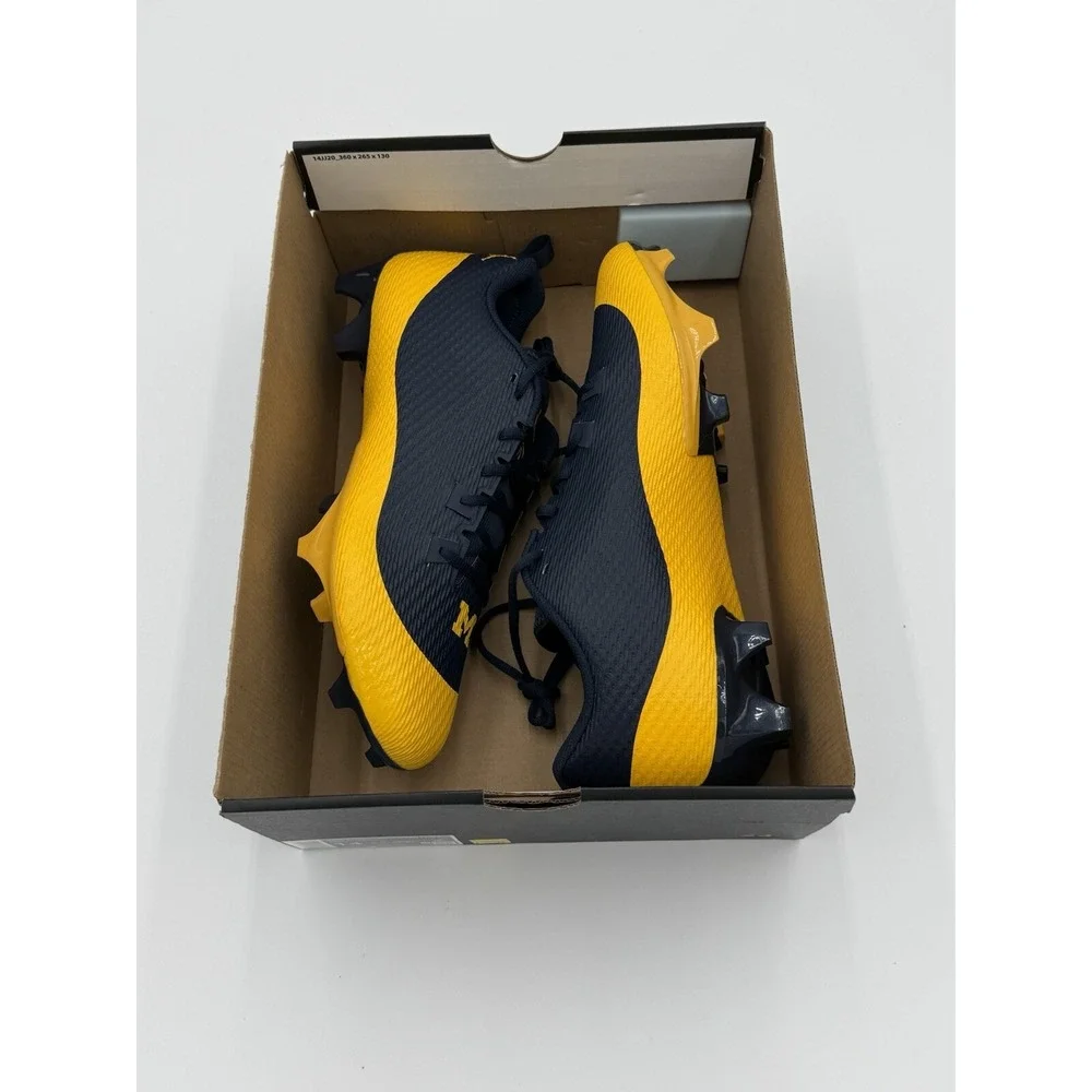 Size 14 - Nike Jordan Vapor Edge Speed 360 2 Michigan PE FJ5724-407 No Box Lid